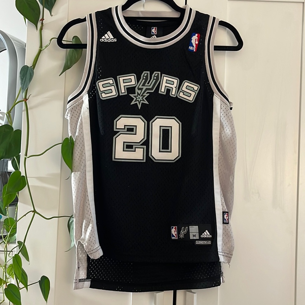 Spurs authentic basketball Jersey kids /women size M